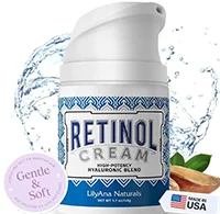 one point seven ounce tub of lilyAna naturals face moisturizer containing rose and pomegranate extracts