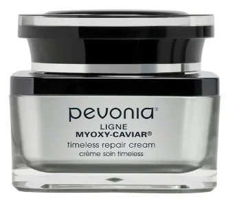 Small container of pevonia timeless anti aging moisturizing repair cream